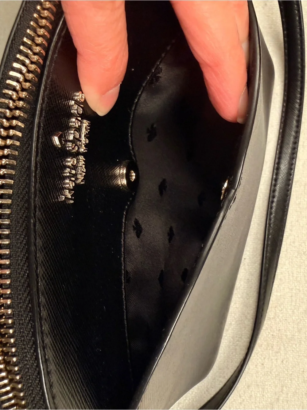 Kate Spade Payton Crossbody Black Purse Handbag